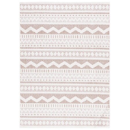 Safavieh 5 ft. 3 in. x 7 ft. 6 in. Alamo 700 Rectangle Area Rug Taupe & Ivory ALM716T-5